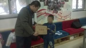 木铎携关爱盒探访随班就读儿童第二站